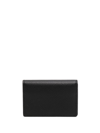 Smythson Folded Leather Wallet In Black