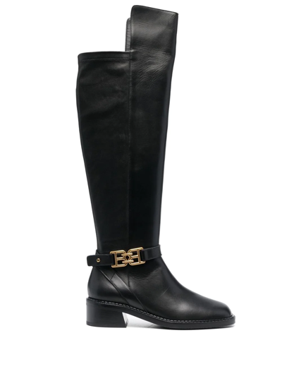 Bally Eloire Knee-high Boots In Black