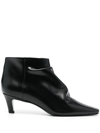 TOTÊME 60MM LEATHER ANKLE BOOTS