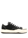 Miharayasuhiro Peterson Low Original Vintage Color Sole Canvas Low-top Sneaker In Black