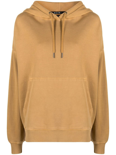 Ksubi 3 X 4 Oh G Cotton Hoodie In Orange