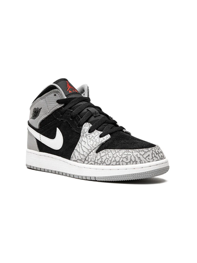 Jordan Air  1 Mid Se Sneakers In Black