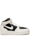 Nike Air Force 1 '07 Mid "black Sial" Sneakers In Black