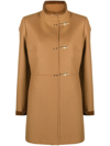 Fay Beige Virgin Wool Blend Virginia Coat In Beige
