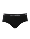 Dolce & Gabbana Cotton Strech Slip In Black