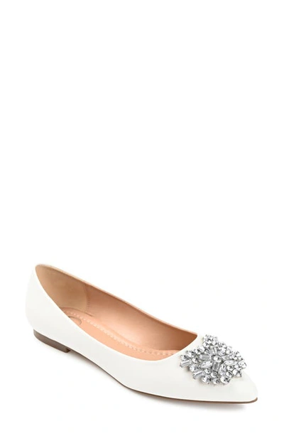 Journee Collection Renzo Flat In Ivory