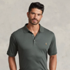 Polo Ralph Lauren Soft Cotton Polo Shirt In Angler Green