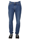 MOSCHINO MEN'S  BLUE OTHER MATERIALS JEANS