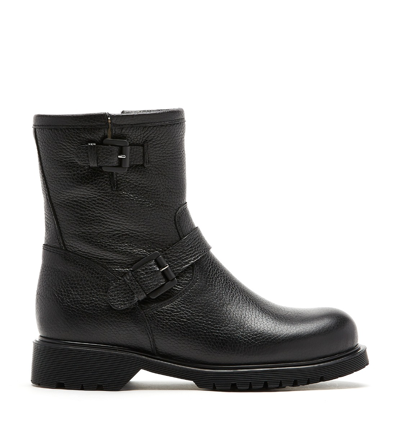La Canadienne Hanna Leather Boot 1 In Black