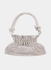 Cult Gaia Bara Mini Crystal Shoulder Bag In Clear