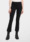 Theory Slim Cropped Scuba Kick Pants In Black