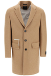 Zegna Single-breasted Camel Hair Coat