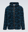 LOEWE ANAGRAM JACQUARD FLEECE JACKET