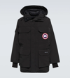 Canada Goose Mens Black Expedition High-neck Shell-down Parka Jacket Xl In Black