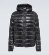 Canada Goose Crofton Quilted Shell-down Hooded Jacket In Black