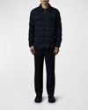 MACKAGE MEN'S OSMOND DOWN JACKET W/ SHIRT COLLAR