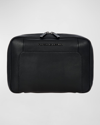 Porsche Design Men's Large Roadster Leather Washbag In Black