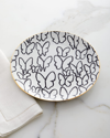 Hunt Slonem Butterfly Ceramic Dinner Plate In Multi