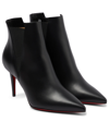 CHRISTIAN LOUBOUTIN ASTRI LEATHER ANKLE BOOTS