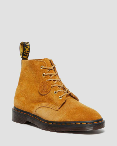 Dr. Martens' 101 Suede Ankle Boots In Braun