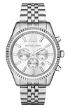 MICHAEL MICHAEL KORS 'LEXINGTON' CHRONOGRAPH BRACELET WATCH, 44MM,MK8405