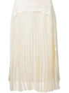 MAISON MARGIELA pleated panel skirt,S51MA0268S4743911829682