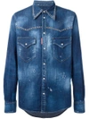 DSQUARED2 DSQUARED2 - STUDDED DISTRESSED WESTERN SHIRT ,S74DM0008S3034111841498