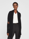Club Monaco Cristina Shawl Collar Cashmere Cardigan In Black