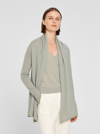 Club Monaco Cristina Cashmere Cardigan In Forest Green