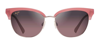 Maui Jim Lokelani Mj Rs825-09 Cat Eye Polarized Sunglasses In Brown