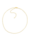 SAKS FIFTH AVENUE WOMEN'S 14K YELLOW GOLD MINI PAPERCLIP NECKLACE