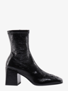 Courrèges Courreges Woman Ankle Boots Black Size 11 Polyurethane In Black