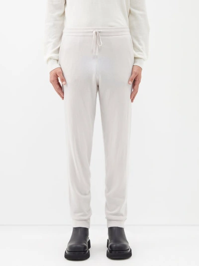 Arch4 Mr Kingston Cashmere Track Pants In Cream