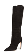 SCHUTZ MARYANA SCULPT BOOTS BLACK