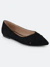 Journee Collection Collection Women's Winslo Flat In Black
