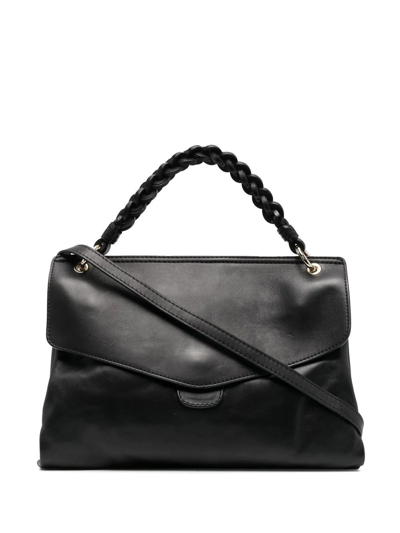 Officine Creative Debossed-logo Tote Bag In Black