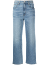 SLVRLAKE CROPPED STRAIGHT-LEG JEANS