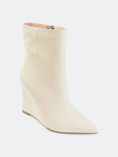 Journee Collection Collection Women's Tru Comfort Foam Glorria Bootie In Beige