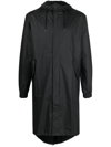 RAINS ZIP-UP HOODED RAINCOAT