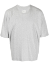 Issey Miyake Gray Release-t Basic T-shirt In Grau