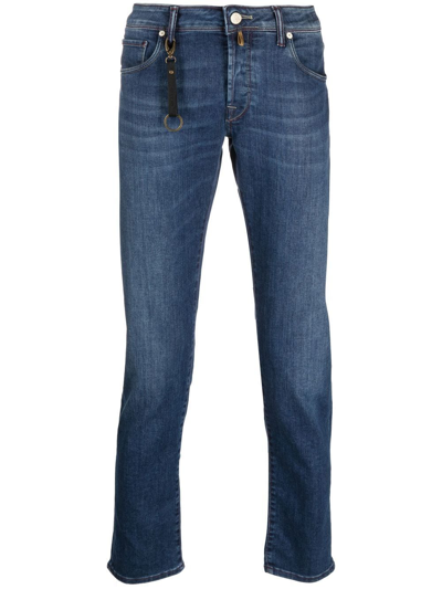 Incotex Slim-cut Leg Jeans In Blue