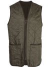 BARBOUR QUILTED ZIPPED-UP GILET