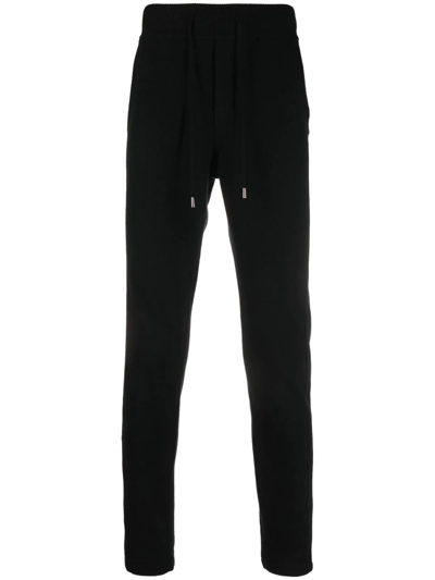 Bruno Manetti Wool Knitted Trousers In Schwarz