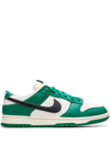 Nike Dunk Low Retro Se Basketball Sneaker In Pale Ivory/ Black/ Malachite