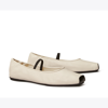 Tory Burch Runway Ballet In White