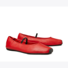 Tory Burch Runway Ballet In Triple Red