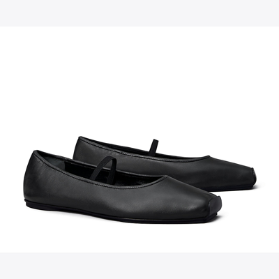 Tory Burch Runway Ballet In Perfect Black