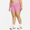 Nike Women's  Pro 365 5" Shorts (plus Size) In Pink