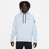 Nike Therma-fit Men's Pullover Fitness Hoodie In Blue