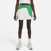 Nike Women's  Sportswear Color Clash Fleece Shorts In Green
